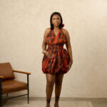 Sarifa Bubble Mini Dress